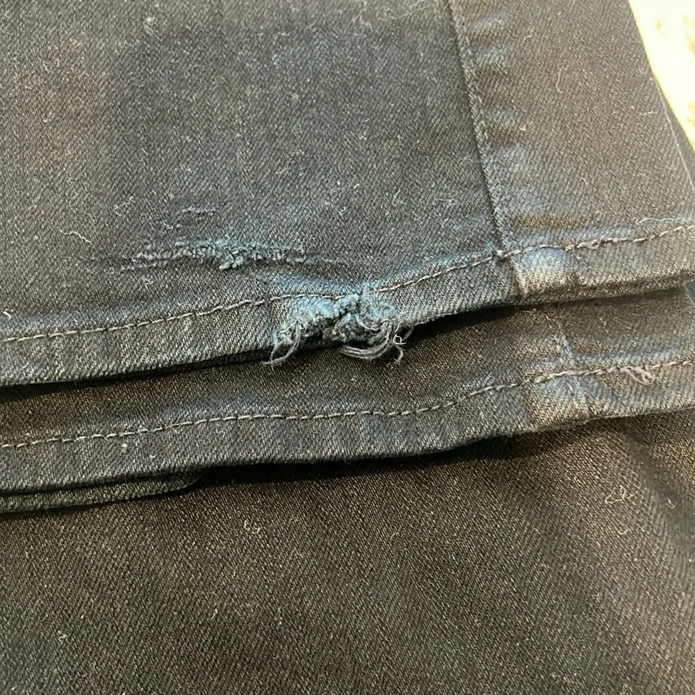 Lucky‎ Brand Women’s Black Knox Sweet N Low Wide Leg Denim Jeans Size 6